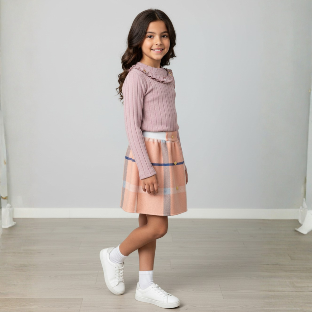 طقم شتاء أنيق بستايل أوروبي